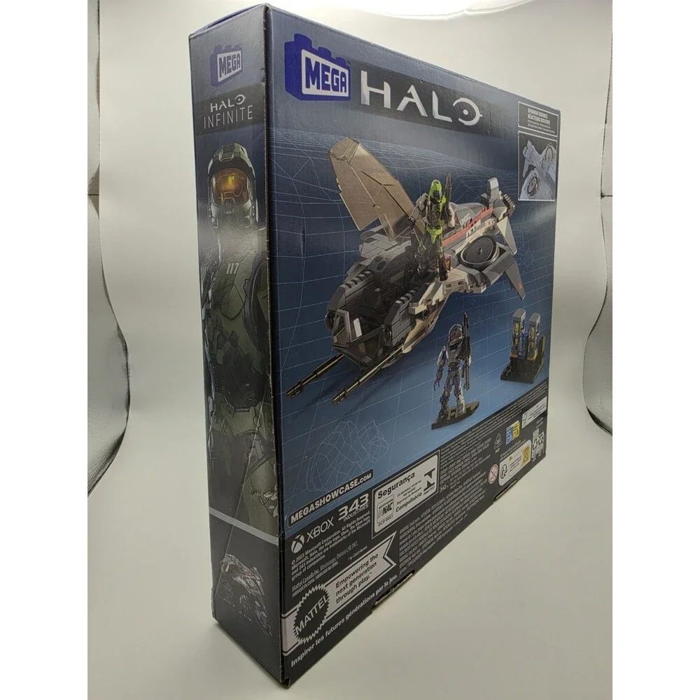 MEGA Halo Infinite UNSC Arctic Burn Wasp 342-Piece Building Set HXL04 13+